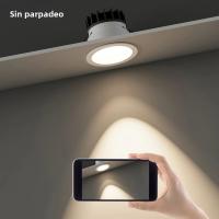 Spotlight LED COB Antigolpeante Redonda 10W Tamaño De Agujero 8cm Para Iluminación Interior De Dormitorio Sala De Estar Pasillo - details 4