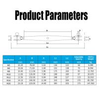 Ajustador De Tensión De Acero Inoxidable 304 M5-M12 Para Amarre Marítimo Abrazadera De Cuerpo Cerrado Herramienta De Metal Para Artesanía - details 1