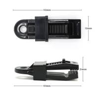 20PCS Clip De Tenda Puxar Y Empurrar Clip De Adhesión Para Tenda Accesorios De Camping Al Aire Libre Correas De Cierre Antigolpes Para Tenda - details 0