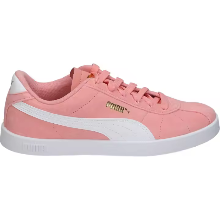 PUMA | Zapatilla Puma Club II para Mujer – Deportiva en Color Rosa con Detalles en Blanco – Sneakers con Cordones – Estilo Casual – Cómodas y Versátiles – Modelo 398886-07 - 1