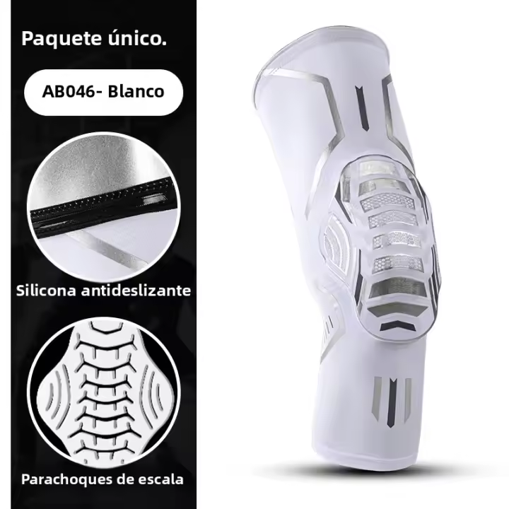 1Pc Muleta De Compresión Soporte Para Rodilla Protección Antichoque Muletas De Rodilla Para Correr Alivio Del Dolor Articular En Artrois Artritis Para Hombres Y Mujeres - 1