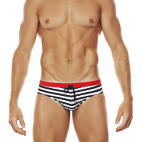Bragas De Natación UXH Para Hombres Con Contraste De Colores Short De Playa Push-Up Sexy Material De Poliamida Y Spandex - details 7
