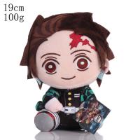 Muñeco De Peluche Anime Demon Slayer 20cm Tomioka Giyu Kamado Tanjirou Nezuko Agatsuma Zenitsu Regalo Para Mujeres Juguetes De Tela COTON Relleno De PP Cotton - details 4