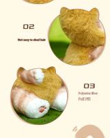 Muñeco De Peluche Grande De Mofusand Serie De Animales Con Cola Larga Gato Delfín Muñeco De Cojín Decoración De Habitación Regalo De Cumpleaños Para Niños Y Adultos - details 10