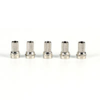 50PCS Conjunto De Conectores De Coaxial RG6 Tipo F De Alta Calidad Terminales De Cable De Señal RF/AV Para Hogar DIY - details 5