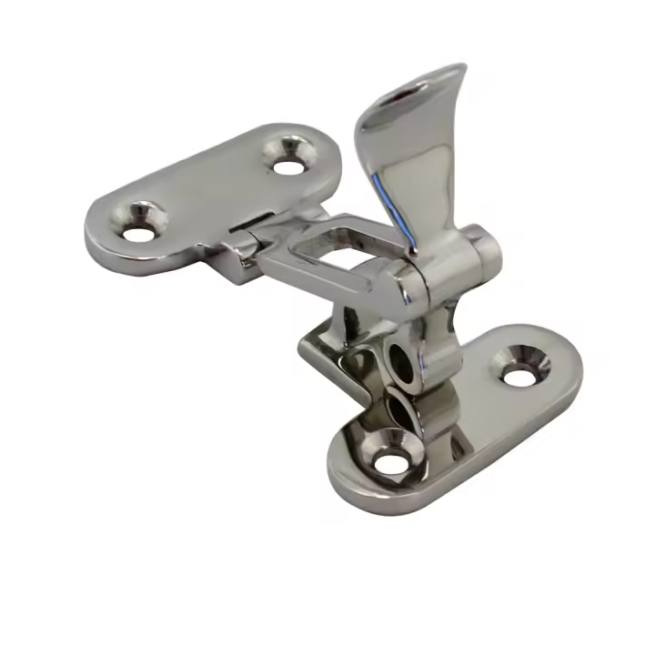 Cerradura De Puerta De Barco En Acero Inoxidable Con Ojo De Cerradura Y Padlock Accesorio Para Yate Y Bote 1 Pieza - 1