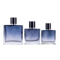 Botella De Perfume Reutilizable De Vidrio Colorido Y Gradiente 30/50/100ml Con Pumpe Contenedor De Cosméticos Portátil Para Refill - details 0
