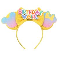 Diademas De Cumpleaños Para Niños Con Lentejuelas Y Largas Cuentas Estilo Mickey Y Minnie Adornos Para Fiestas Decoraciones De Cabeza Lindas Con Abrazaderas Para Orejas - details 8