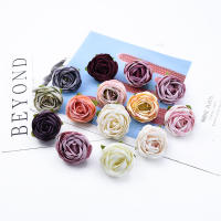 5/10Pcs Rosas De Té En Seda Decoraciones De Navidad Para El Hogar Scrapbooking Accesorios De Boda Artificial Flores - details 15