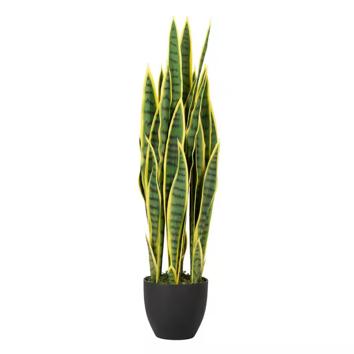 Adda Home Planta Artificial Sansewieria Trifasciata Alta Calidad - 1