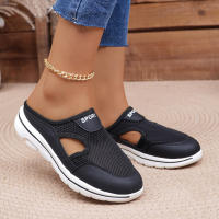 Zapatillas Casuales Para Mujer 2024 Talla Grande Transpirables Con Suela Gruesa Y Mesh Pantuflas Moda Zapatos Unisex - details 19