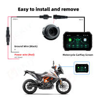 EKIY Navegación GPS Para Motocicleta 5 Pulgadas Pantalla Portátil Con Carplay Y Android Auto Diseño Nuevo MOTO Display - details 13