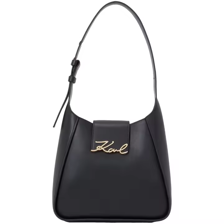 KARL LAGERFELD - Bolso Hobo K/Signature Color Negro - 1