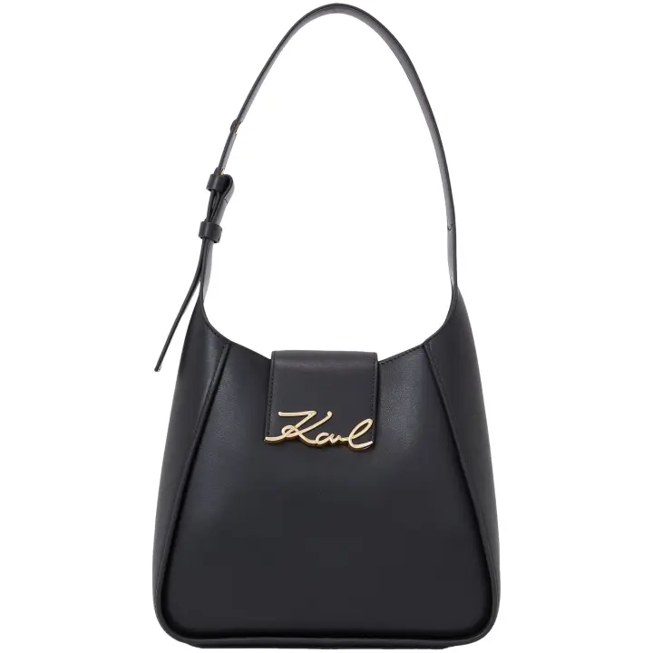 KARL LAGERFELD - Bolso Hobo K/Signature Color Negro - 1