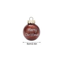 25 bolas de Navidad irrompibles de 6 cm para decoración de árbol de Navidad, cubo de bolas de plástico reutilizable - details 3