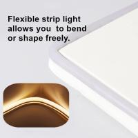 Tira De Luces LED Neón 5V Con Interruptor Táctil Para Decoración De Navidad Cocina Estante Armario Habitación Gamer Luz Smd Impermeable 3500K - details 4