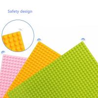 4Pcs Placas De Base Para Bloques De Construcción DIY Compatible Con Marca Amigas Plástico ABS Tamaño 32x32 16x32 Unisex - details 5