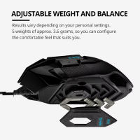 Logitech G502 HERO Ratón De Juego Profesional 16000DPI Programación De Ratón Ajustable Sincronización De Luz Para Jugador De Ratón - details 2