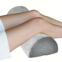 Almohada De Soporte Lunar Media Para Piernas Rodillas Espalda Y Cabeza Antideslizante De Espuma De Memoria Para Oficina Hogar Viaje - details 0