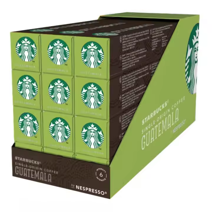 Café Guatemala Starbucks 120 Cápsulas Compatibles Nespresso - 1