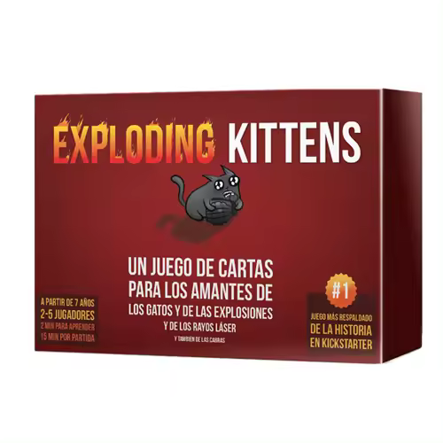 Exploding Kittens, el divertido juego de los gatitos explosivos, de Asmodee - 1