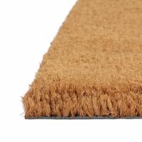 vidaXL Felpudo semicircular de fibra de coco natural 60x90 cm - details 3