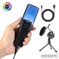Micrófono Profesional Para Juegos De Computadora Condensador USB Para Streaming En Vivo Podcast Estudio Micrófono Karaoke Kit De Microfonos Para PC Y Portátil - details 71