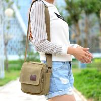 Bolso Bandolera De Lona Vintage Para Hombre Gran Capacidad Antirrobo Bolso Pequeño De Exterior Resistente Al Desgaste Monedero Negocios Bolsa De Hombro - details 7