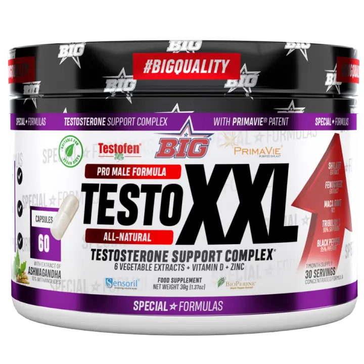 TESTO XXL (60CAPS) - Big + mix de regalo  Aumenta la fuerza  Alta calidad - 1
