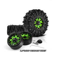 Juego De 4 Ruedas Para Coche RC De 1:10 Rock Crawler TRX4 Axial SCX10 90046 Redcat Gen8 Rbx10 Tamaño 1.9 Pulgadas - details 5