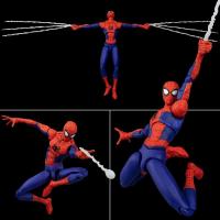 Figura De Acción Spiderman Nuevo ML Legends Spider-Man into the Spider-Verse Sv Peter B. Parker Sentinel Miles Modelo Juguetes - details 2
