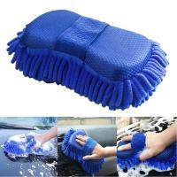 Esponja De Limpieza Para Coche 1PC Esponja Coral Para Lavar Y Detallar El Auto Con Guantes De Limpieza Suministros De Cuidado Del Vehículo - details 2
