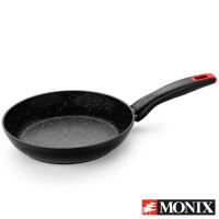 Monix Titan Rock - Sartén antiadherente aluminio forjado negra efecto piedra. Para gas cocina de gas, vitrocerámica e inducción - details 2