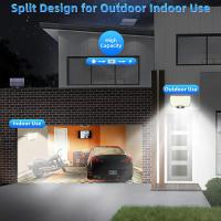 Luces Solares Para Exterior Con Reflector Y 3 Modos De Iluminación Sensor De Movimiento IP65 Impermeables Para Jardín Patio Luz De Pared Moderna LED Autónoma Incluida - details 4