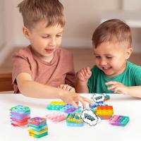 30Pcs Llaveros Mini Pop Juguetes Antiestrés Para Niños Regalos De Cumpleaños Y Año Nuevo Para Clase Y Carnaval - details 5