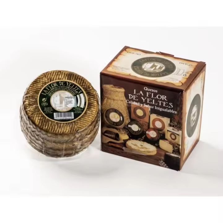 Varios Queso Oveja LECHE CRUDAS Flor de Yelte Mini de 700g Aprox - 1