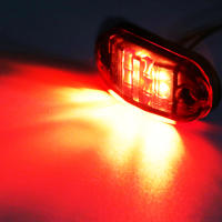 Lámparas De Indicador De Lateral 4 LED 12V-24V Ovaladas Para Camiones Autobuses Y Caravanas Luz De Claridad Para Freno Delantero Y Trasero Accesorio De Vehículo - details 3