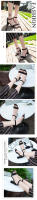 Sandalias De Moda Para Mujer Verano 2024 Tacón Medio Alto Exterior Elegantes Zapatos De Boda plus Size 34-40 Con Correa De Cierre - details 1