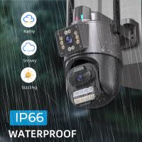 Cámara De Seguridad IP BELIA 8MP PTZ WiFi Con Pantalla Dual Visión Nocturna Color CCTV Vigilancia Exterior 4MP App ICSEE - details 8