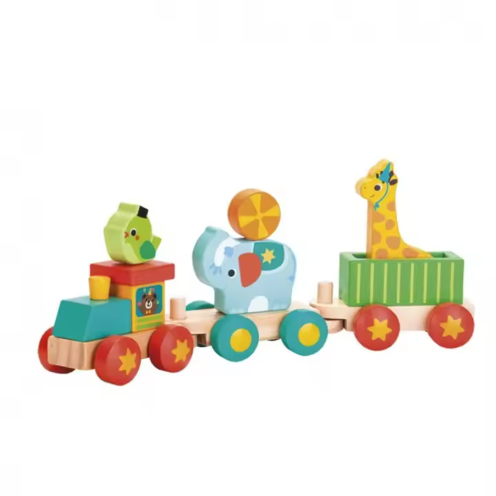 Tren Madera de Animales. - 1