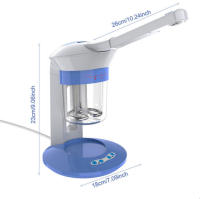Vaporizador Profesional De Cuidado Facial Con Agua Térmica Nano Mist Sprayer Nebulizador Ozone Vapor Fogger Herramientas De Belleza Para Rejuvenecimiento Piel Hidratante Antienvejecimiento Eliminación De Cutículas - details 7
