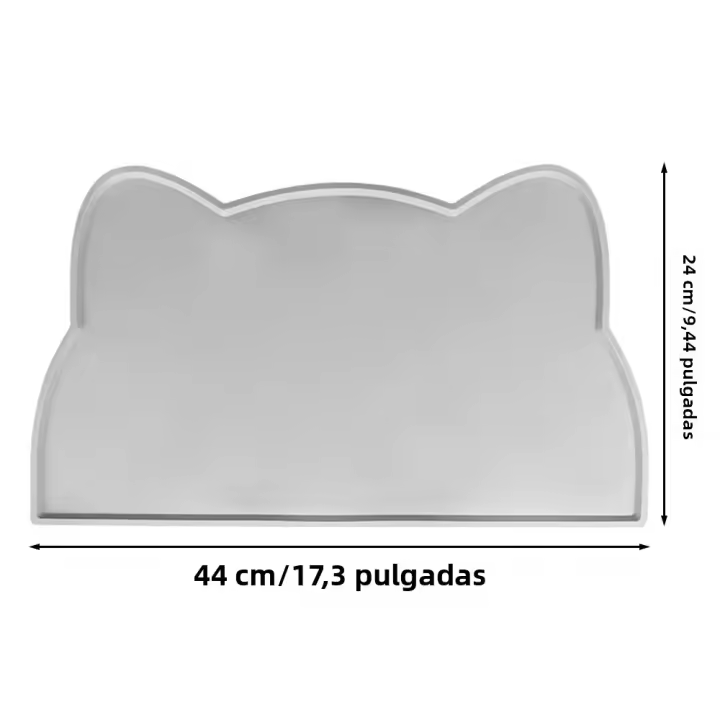 Mantel Para Mascotas 1PC Impermeable Y Antideslizante Para Perros Y Gatos Evita Derrames De Alimentos Y Agua Fácil De Limpia - 1