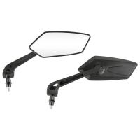 Espejos Retrovisores Ajustables Para Manillar De Motocicleta Para Cafe Racer Scooter Motocross Accesorios De Ciclismo 8/10mm - details 8