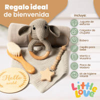Soulcare - Littlelove - Regalos Bebes Recién Nacidos - Neceser Bebe Recién Nacido - Canastilla Bebe Recién Nacido (Conejo) - details 1