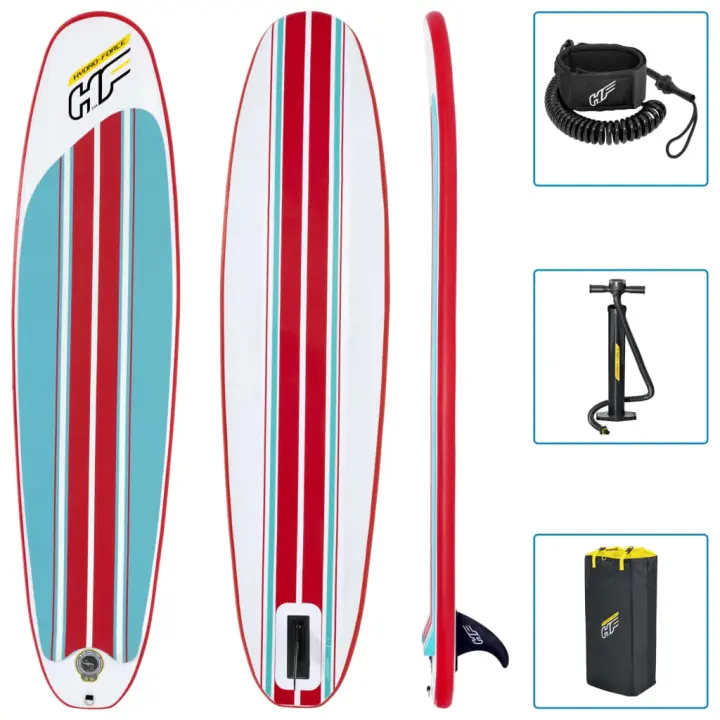 Bestway Tabla hinchable SUP Compact Surf 8 Hydro-Force 243x57x7 cm - 1