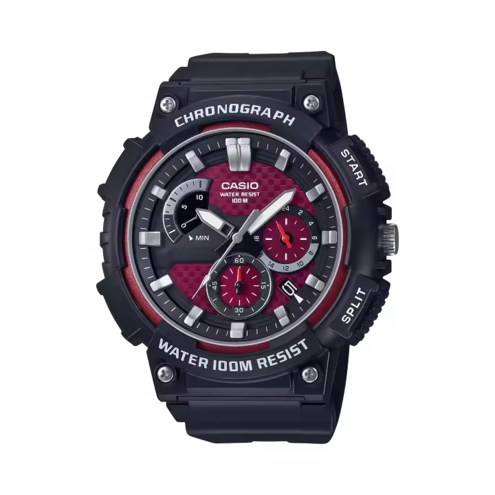 reloj cronógrafo deportivo hombre Casio MCW-200H-4AV 100m WR Casio MCW-200H-4AV 100m WR Men's Sports Chronograph Watch - 1