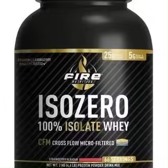 Fire Nutrition Isozero Cfm 100% Isolate Strawberry 2Kg - 1