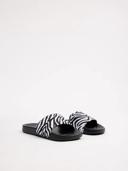 Chanclas de cebra cómodas y ligeras, con suela EVA y tira transpirable INSIDE - 1
