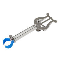 Soporte De Música Portátil Para Trompeta Y Trombón De Hierro Duradero Y Ligero Accesorios Para Instrumentos Musicales Clip De Metal Plateado - details 9