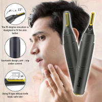 Afeitadora Eléctrica Multifuncional Con Diseño Antideslizante Afeitadora Para Piernas Y Axilas Afeitadora De Cejas - details 1